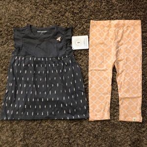 NWT Burt’s Bees Kids 2 Piece Set - Size 6X